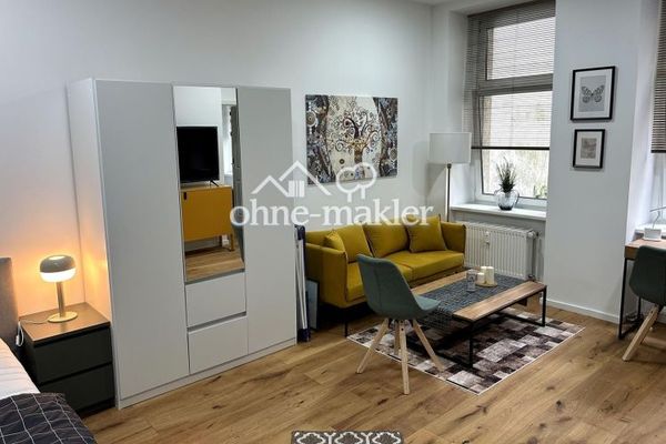Boxhagener Platz में अस्थायी निवास – 01.10.26 से पूरी तरह सुसज्जित, नवीनीकृत 1-कमरे का पुरानी इमारत वाला एटेलियर