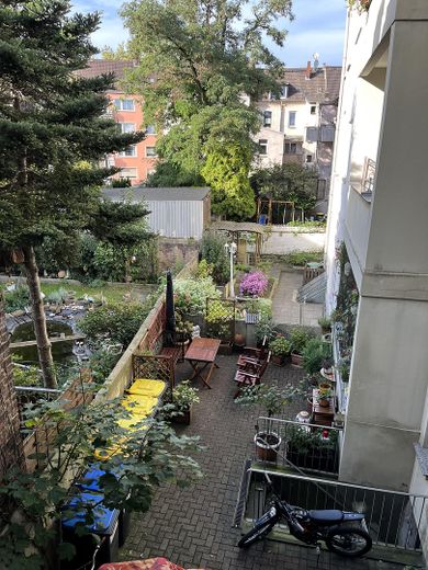 Ausblick vom Balkon