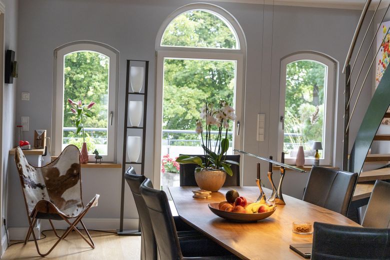 Esszimmer mit Zugang Balkon