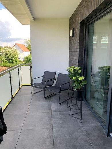 Wunderschöne 2-Zimmer-Neubau-Eigentumswohnung in Fallersleben – Balkon