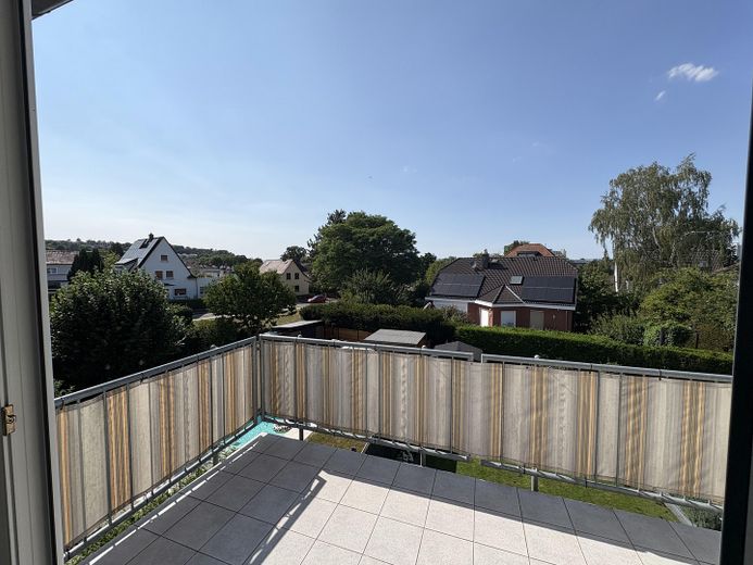 2-Zimmer-Wohnung, Balkon, Küche, Bad, HWR, Keller, nahe Südbahnhof – Ausblick vom Balkon/Wohnzimmer