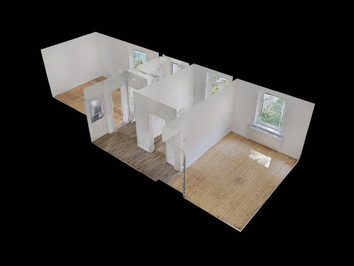 Un luogo in cui sentirsi bene: appartamento al piano terra di 2 locali con bagno con vasca – 3D-Ansicht Grundriss