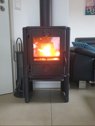 gemütlicher Kamin