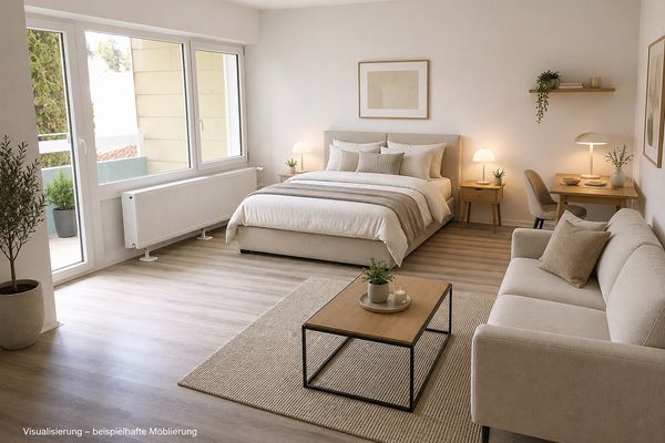 1-Zimmer-Wohnung mit Loggia – provisionsfrei (Garage optional)