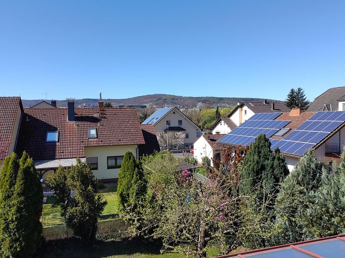 Blick Richtung Odenwald