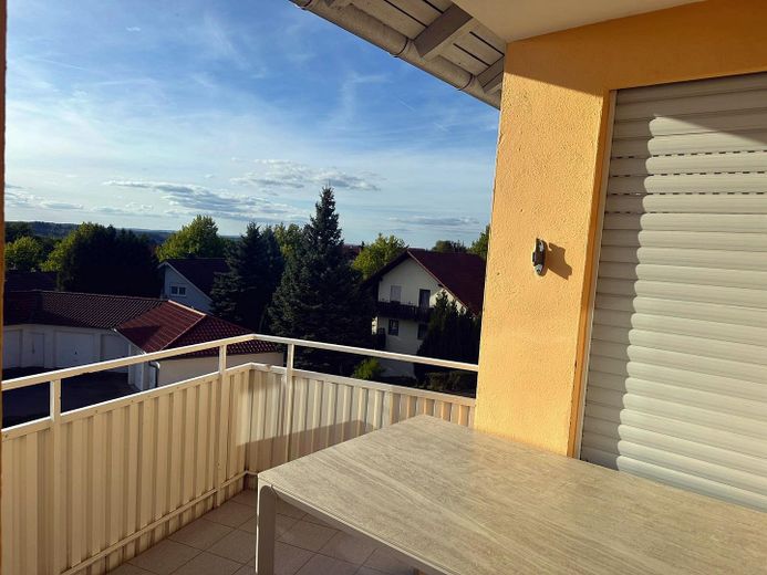 Appartement rénové lumineux de 3 pièces avec balcon à Pfullendorf – Balkon