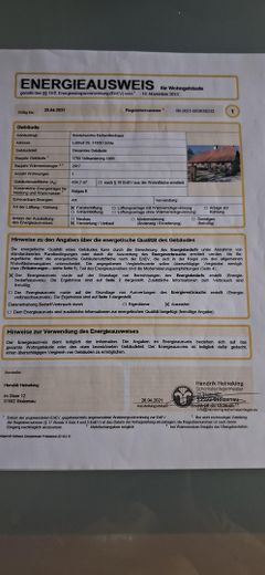Bauernhausperle von 1750 Mitte der 80iger komplett saniert – Energieausweis