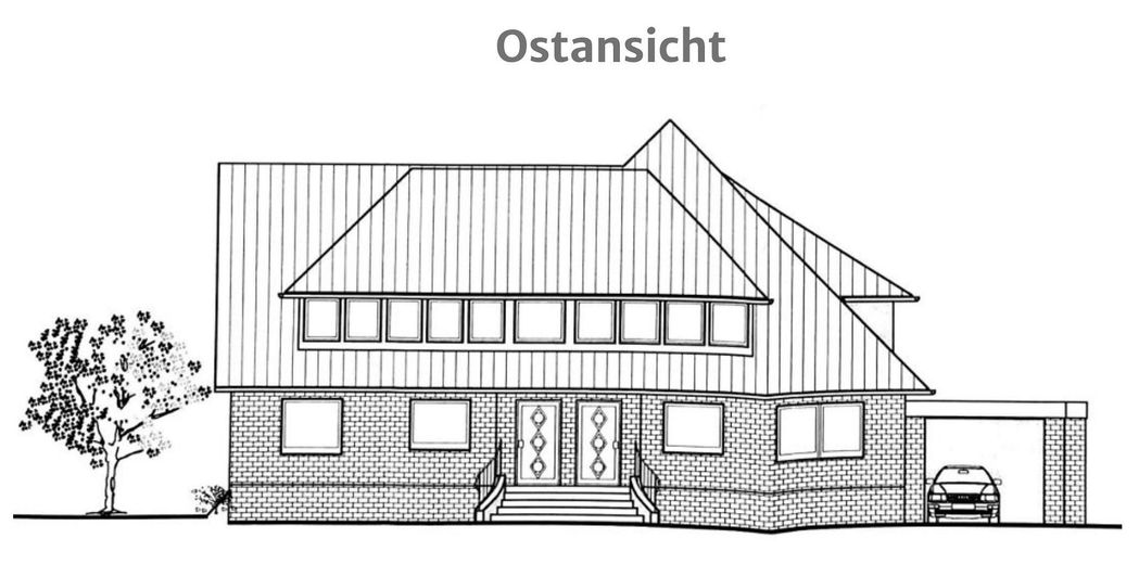 Rendite- und Entwicklungsobjekt – Ost-Ansicht