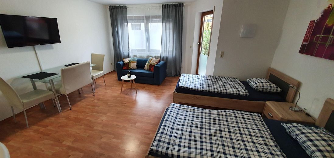 Wohnzimmer/Schlafzimmer