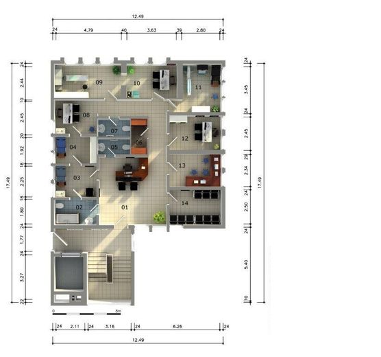 Praxisfläche in etabliertem Ärztehaus – फोटो 1