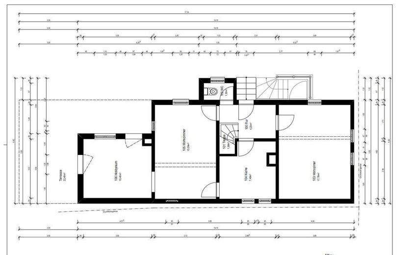 Traumhaftes Fachwerkhaus mit großem Grundstück und Terrasse – EG