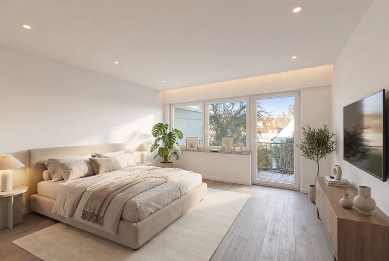 Ihr neues Zuhause am beliebten Killesberg – Schlafzimmer - Inspiration