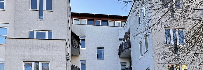 Rückwärtige Ansicht