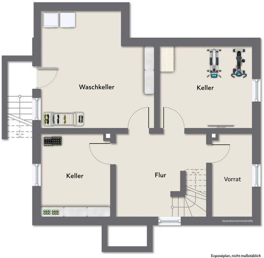 Grundriss Kellergeschoss
