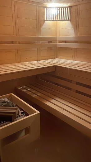 Sauna im Keller
