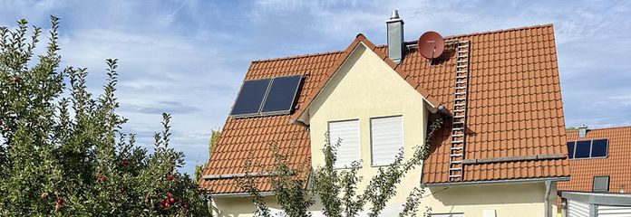 Maison à haute efficacité énergétique dans un écrin de verdure