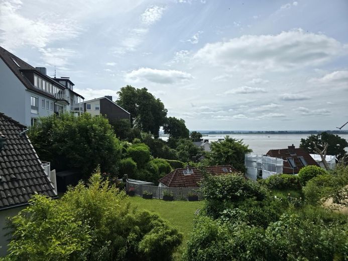 Aussicht vom Balkon