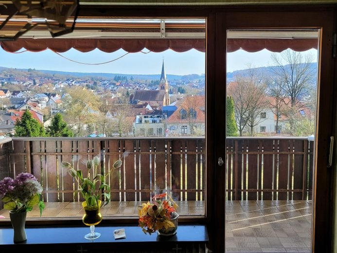 Dom jednorodzinny (DHH) z wymarzonym widokiem w Aschaffenburgu Schweinheim, bez prowizji – Südbalkon mit Ausblick OG