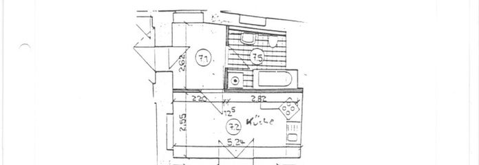 Grundriss 2 Zimmer WE