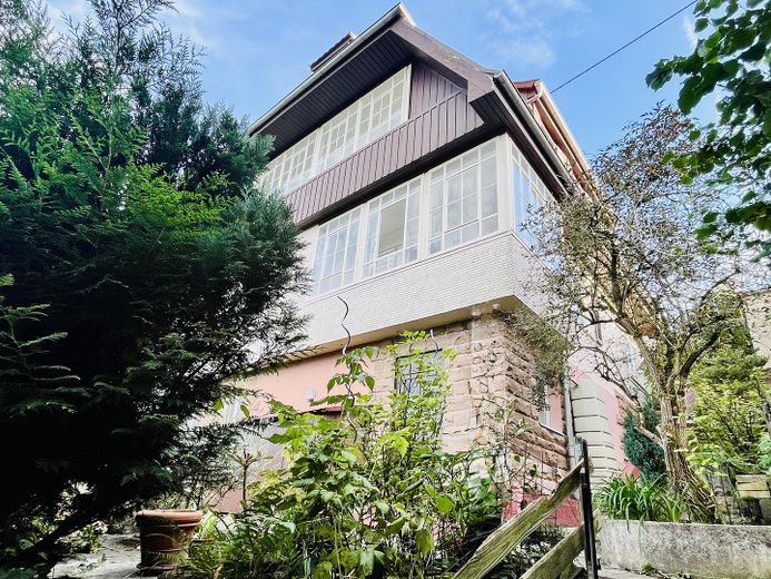 Rückansicht vom Garten