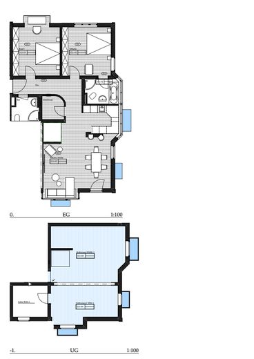 Von privat: Sonnige, frisch renovierte 4,5-Zi-Gartenwohnung in begehrter Lage v. Bogenhausen-Denning – Grundriss