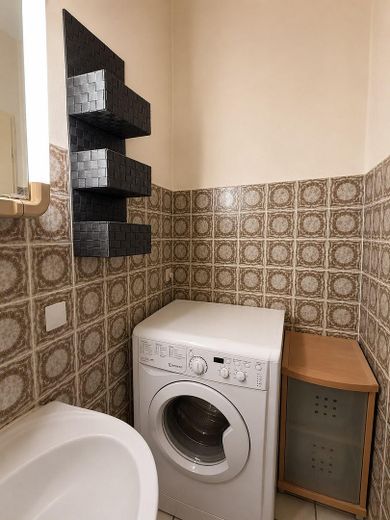 Appartamento di 2,5 locali + garage + ingresso privato + giardino, direttamente presso la TU Dortmund e il parco tecnologico di Dortmund – WC2/ Dusche