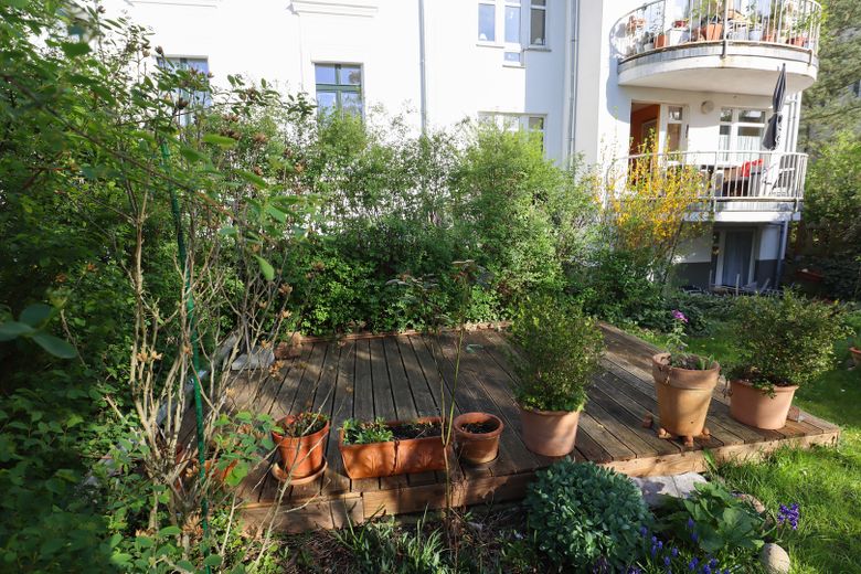 Maisonette-Perle in Stadtvilla – Gemeinschaftsterrasse
