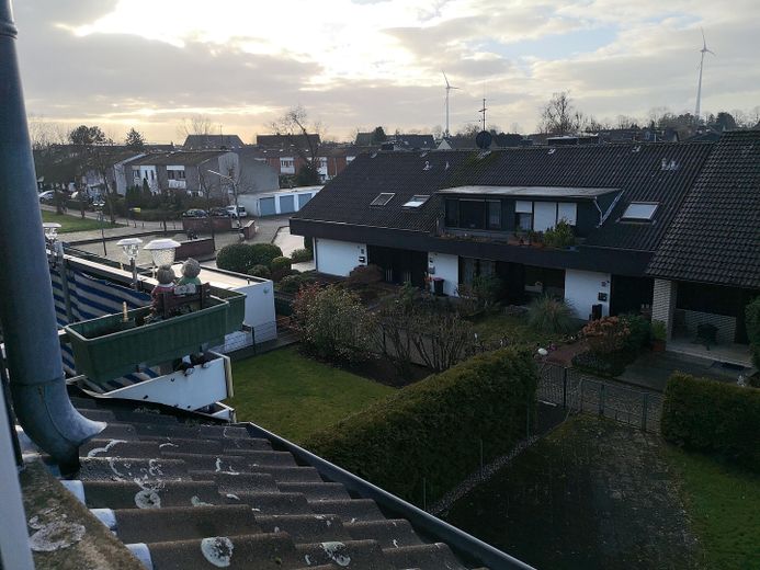 Aussicht Balkonseite links