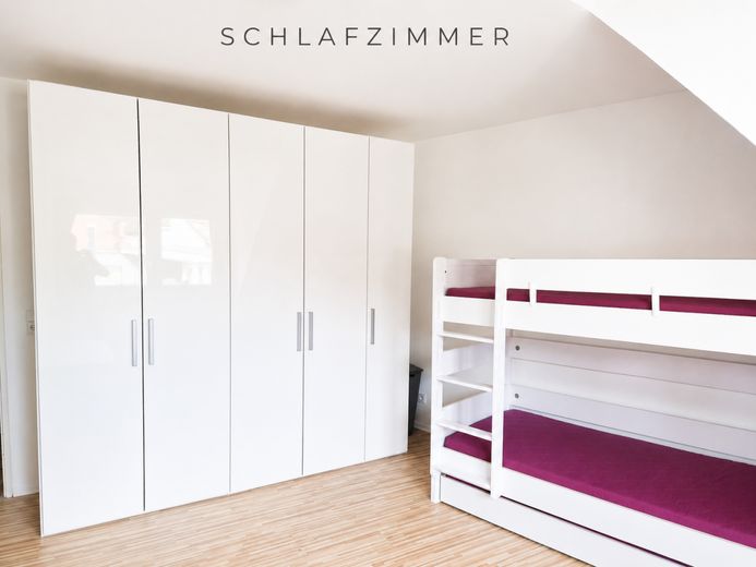 Vollmöblierte 3-Zimmer-Wohnung in Mainz - All Inclusive – 6. Schlafzimmer