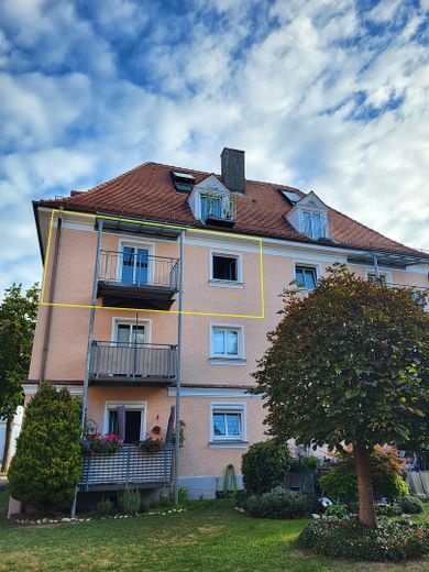 Attraktive Kapitalanlage in Burghausen | 2-Zimmer-Wohnung mit Balkon und TG | Provisionsfrei – Ansicht - Balkon Süd
