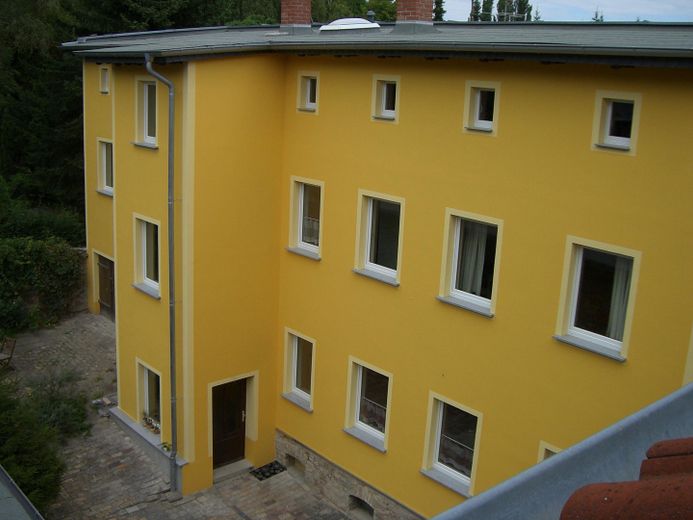 Hausansicht des Seitengebäudes