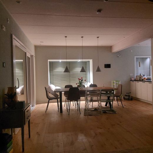 Sitzfenster beleuchtet