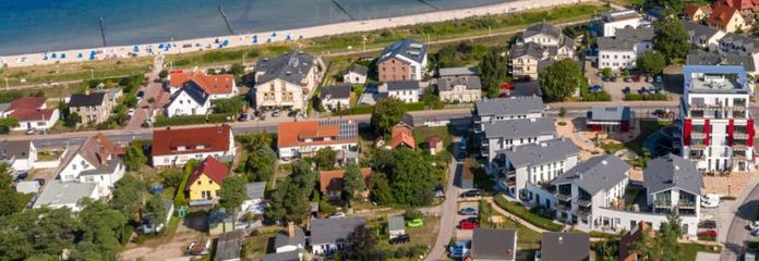 Penthouse mit Ostseeblick, umlaufender Dachterrasse & Blick bis Kap Arkona
