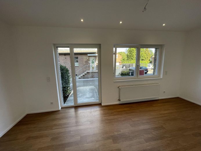 Teraslı 2 odalı yeni bina dairesi (81 m²) – zemin katta ilk kullanım | Recklinghausen-Nord – Tür zur Terrasse