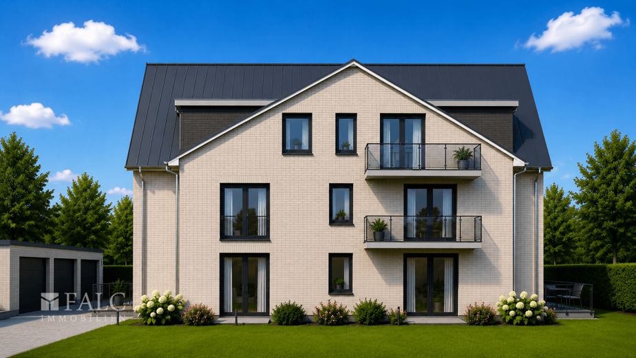 Baugenehmigtes MFH in Langenhagen - Investitionsmöglichkeit mit sofortigem Entwicklungspotenzial – Westansicht