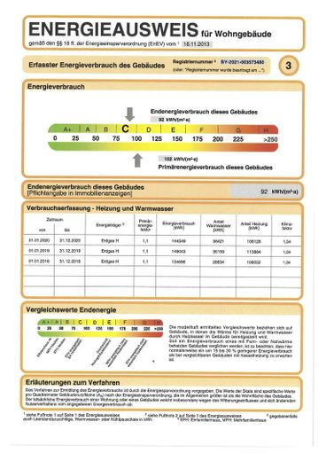 Energieausweis