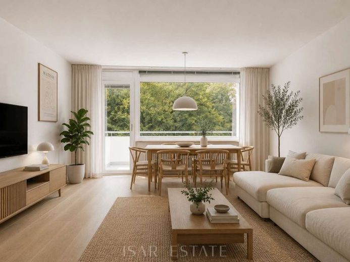 Sehr zentral und zugleich ruhig: Ideal geschnittene 3-Zimmer-Wohnung mit Raum zur Ausgestaltung – Foto 1