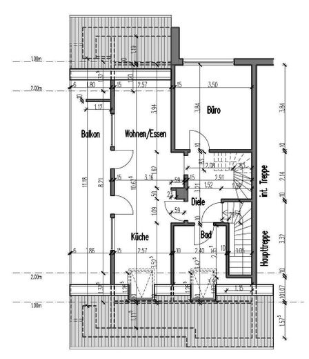 Aufmaß Obergeschoss