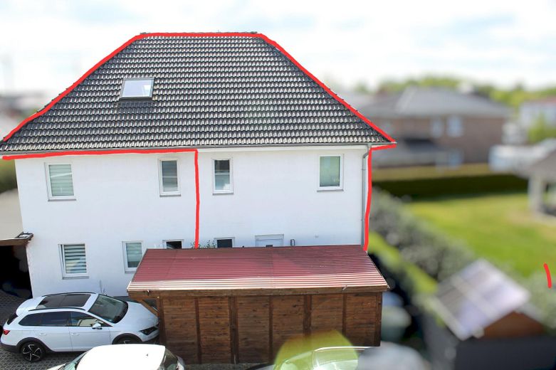 Aufteilung Doppelhaushälfte