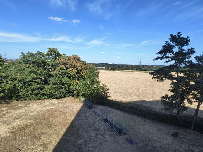 2 ZKB Wohnung - Stadtrandlage – Aussicht Essbereich, Norden