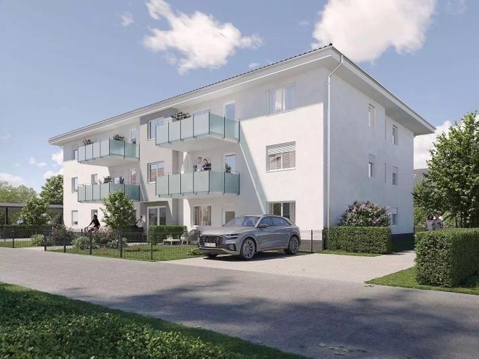 Vorderansicht; Wohnung Rechts