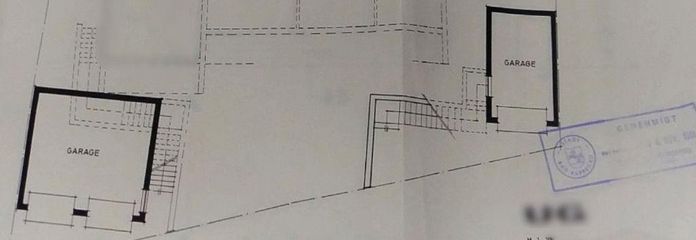 Garage linker seite und rechte