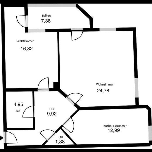 Clinique de Fürth accessible à pied - appartement de 2 pièces – Photo 20