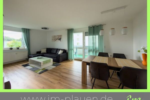 Möbliert – Aufzug – Tiefgarage | 3-Zimmer-Wohnung Plauen Reusa