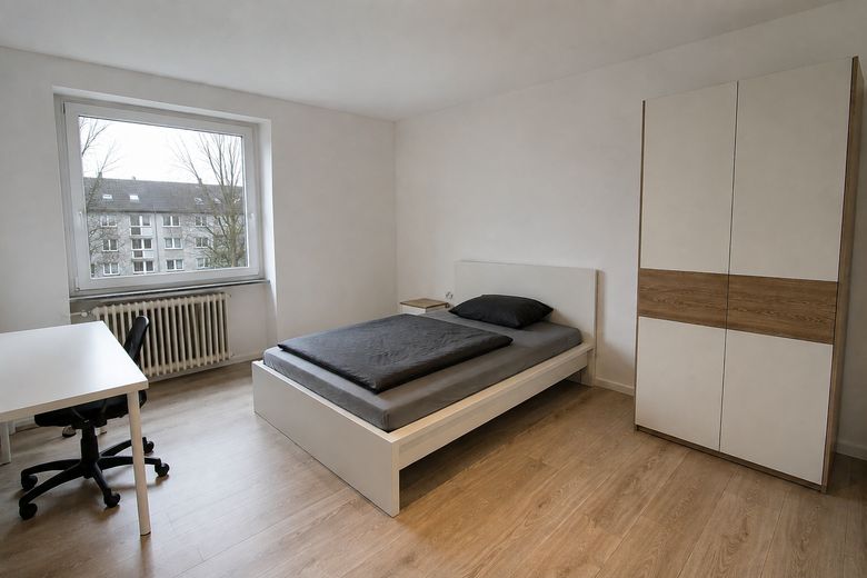 Neu gegründete 2er-WG in Siegen – möbliertes Zimmer – Schlafzimmer