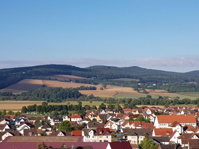 Ausblick über das Fuldatal