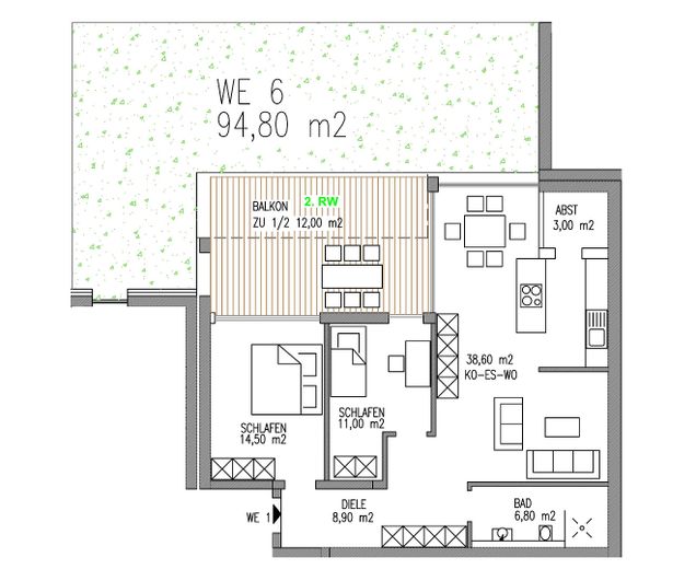 Wohnung  6