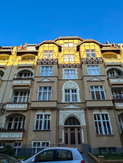 Stijlvol volledig gemeubileerd appartement van 65 m² in een oud gebouw met balkon – direct aan het Stadtpark Steglitz – Foto 17