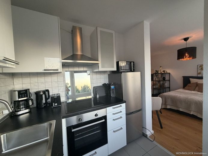 High end Apartment mit Fernblick – Küche