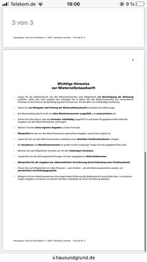 3 Zimmer-Wohnung mit Abendsonne auf dem Balkon – Selbstauskunft lll